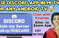 Use Discord App in MI TV or any Android TV | Chat with Friends | Easy Method | In Tamil | Gaming |